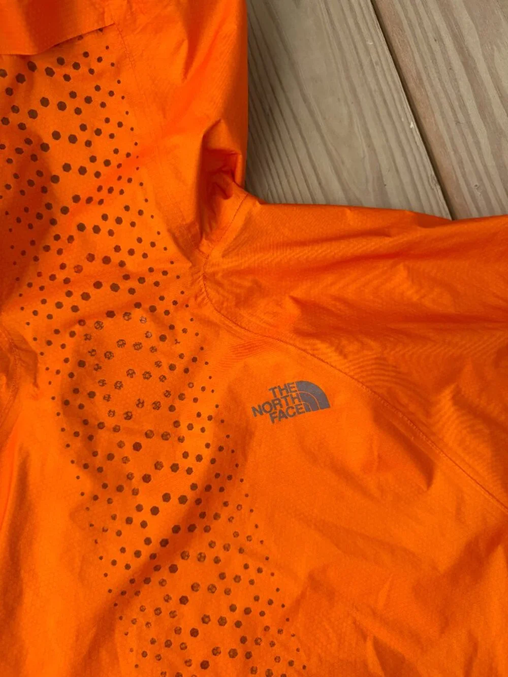 North Face Flight Series Fuse Jacket Men's Medium Windbreaker UltraLight Orange
